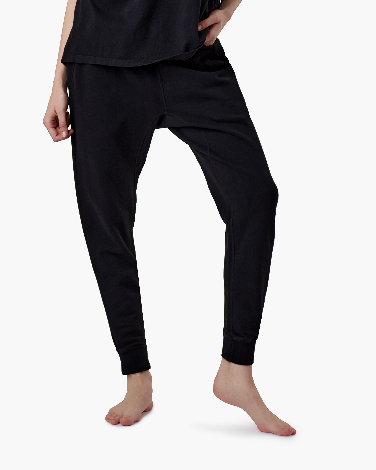 Pantalon Jogging TKEES Core Sport Noir Femme | VRY-54090594