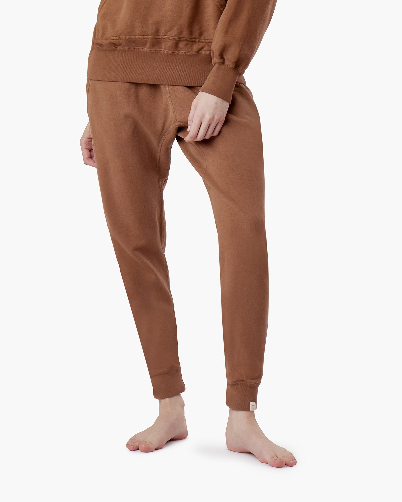 Pantalon Jogging TKEES Core Sport Marron Femme | FPD-27785455