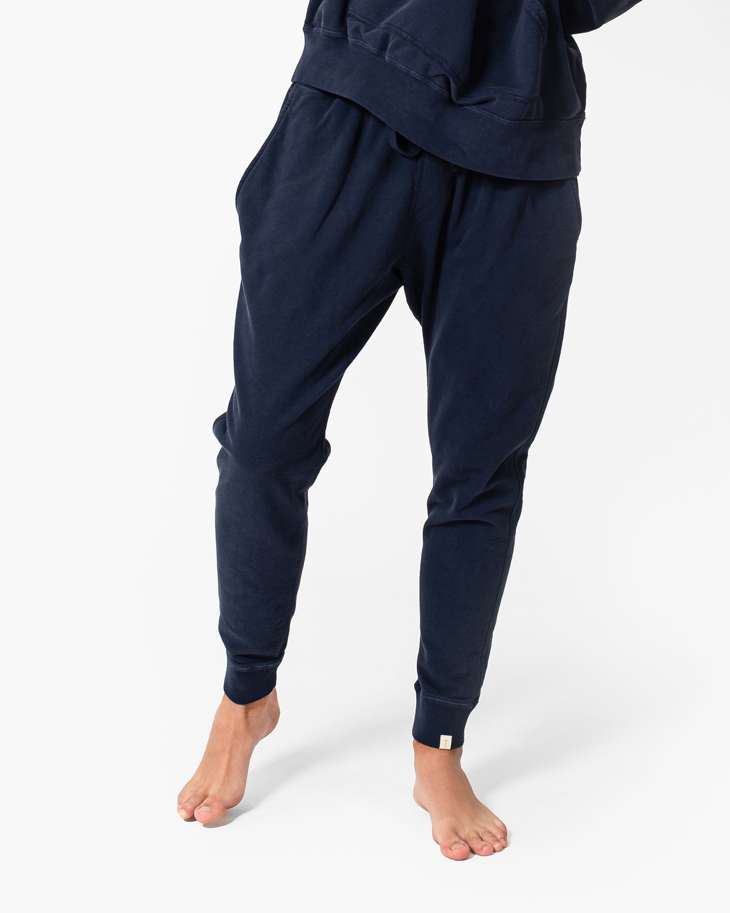 Pantalon Jogging TKEES Core Sport Bleu Marine Femme | KKC-64480248