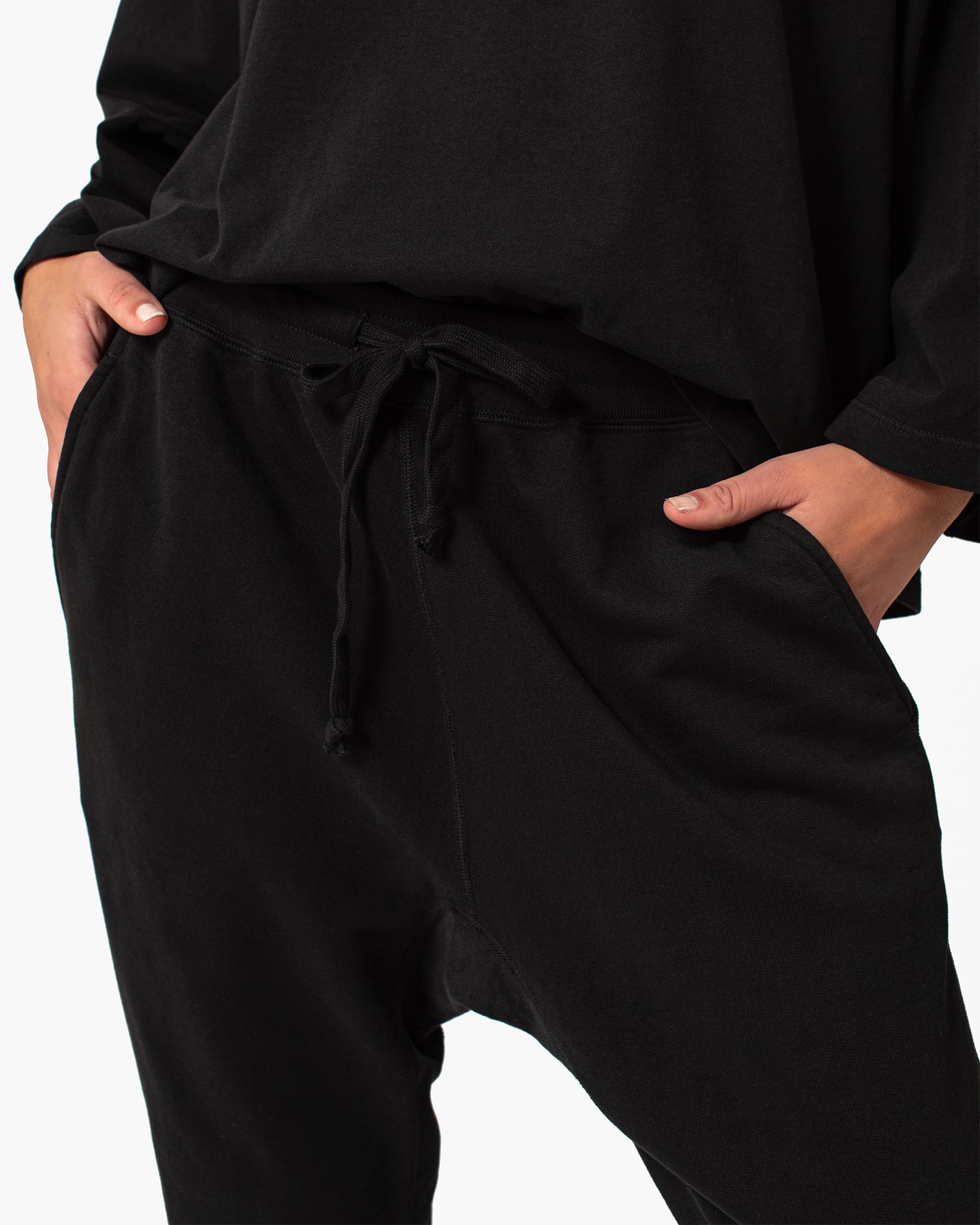 Pantalon Jogging TKEES Core Noir Femme | EGH-06779060