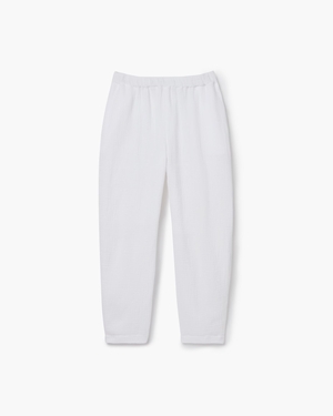 Pantalon TKEES Gauze Blanche Femme | VKH-06810072