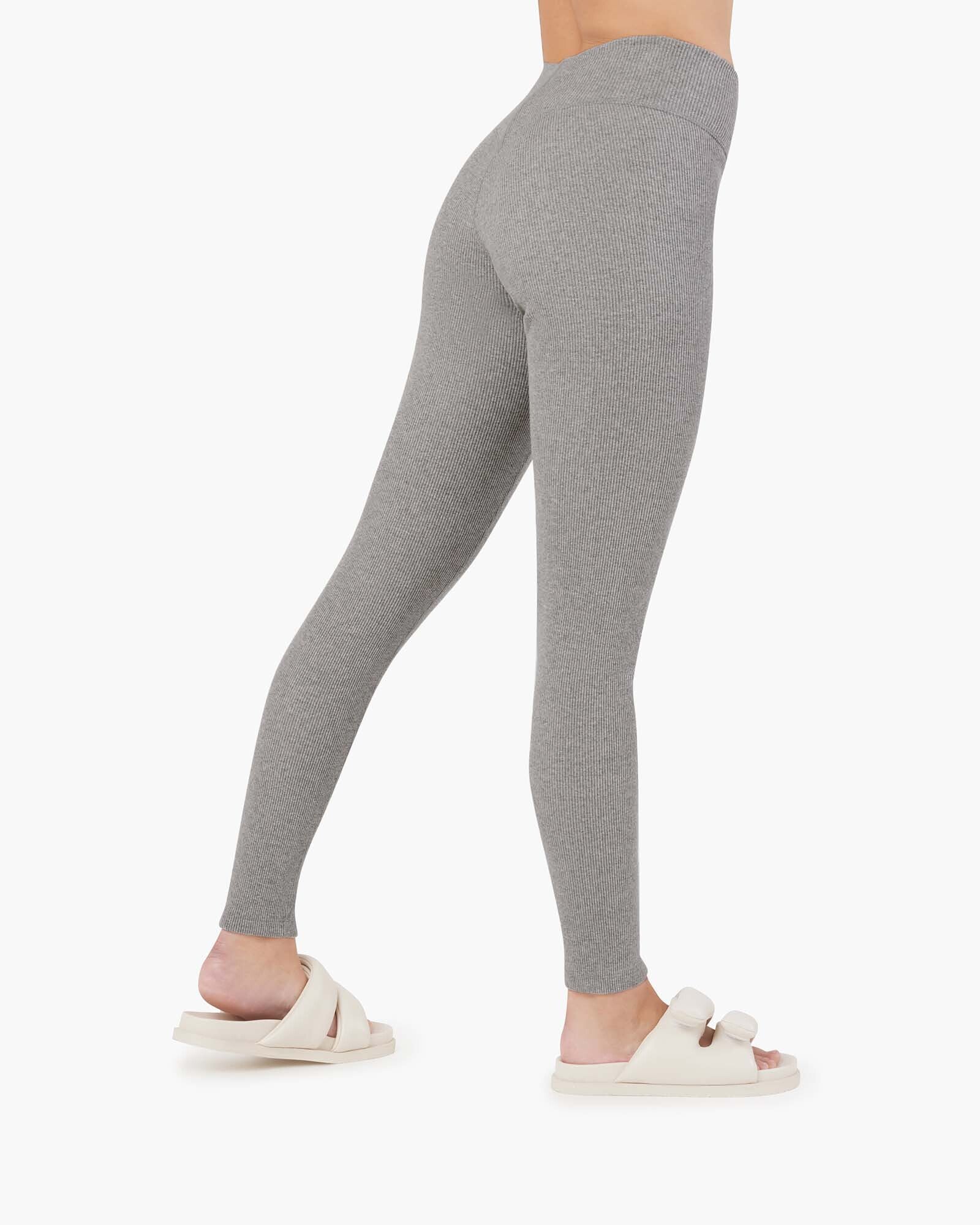 Leggings TKEES Rider Grise Femme | QOO-76162021