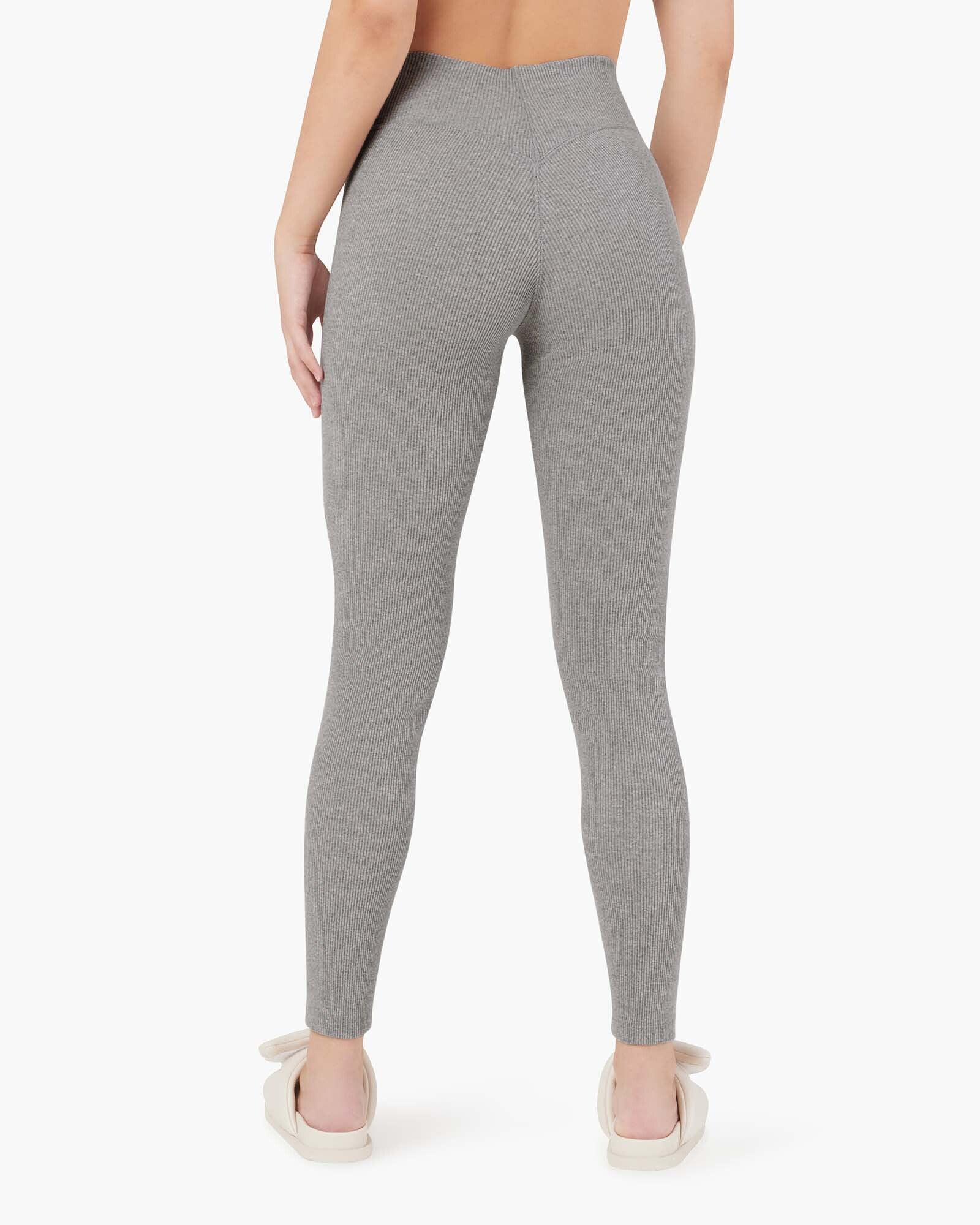 Leggings TKEES Rider Grise Femme | QOO-76162021