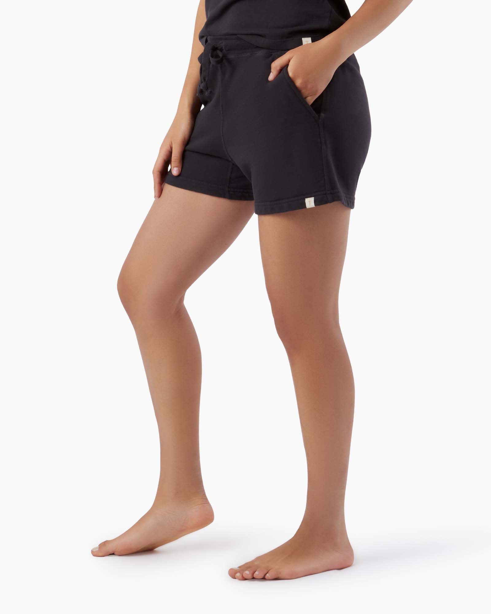 Shorts TKEES Sport Noir Femme | TMY-91284431