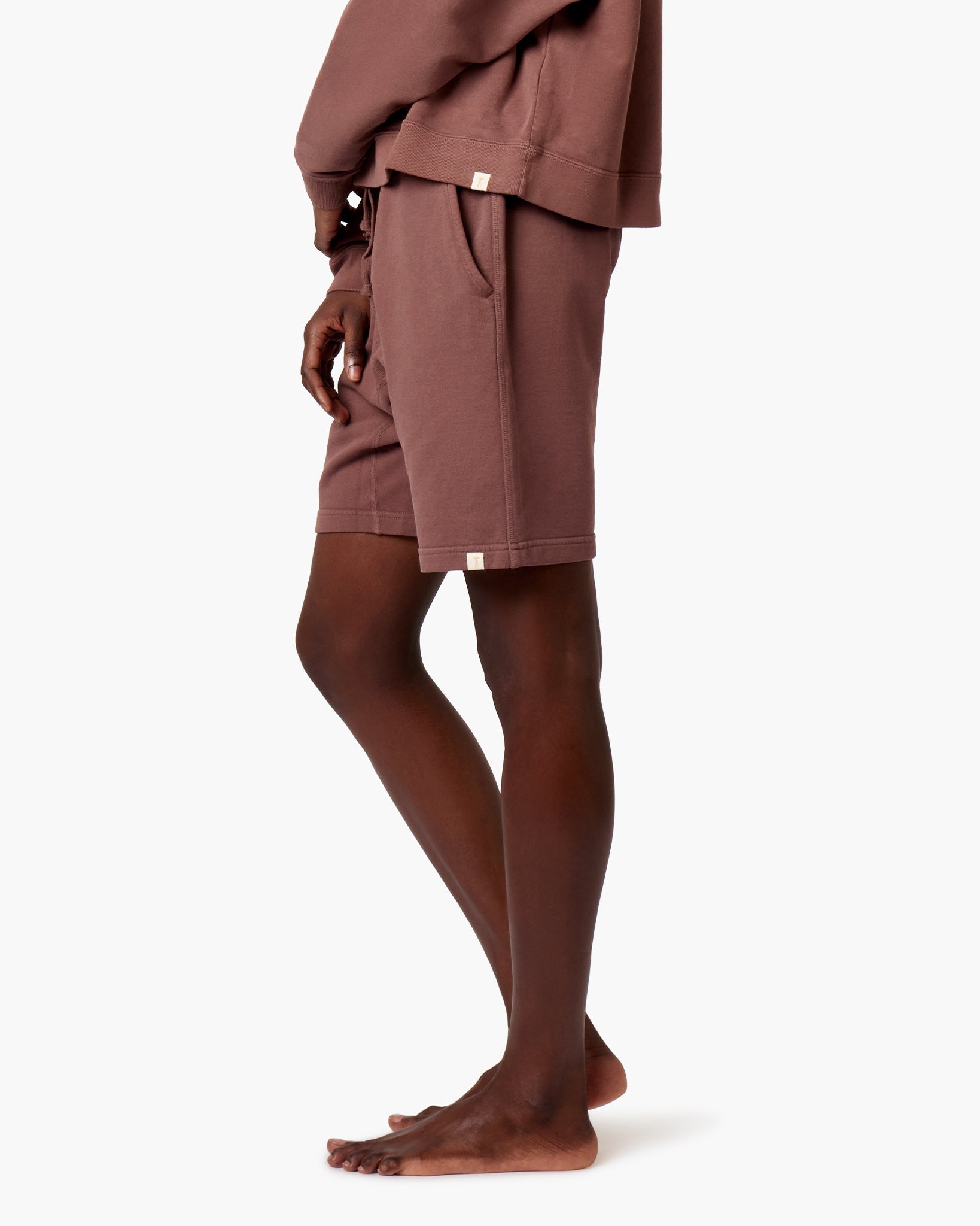 Shorts TKEES Core Marron Femme | XJY-17911854