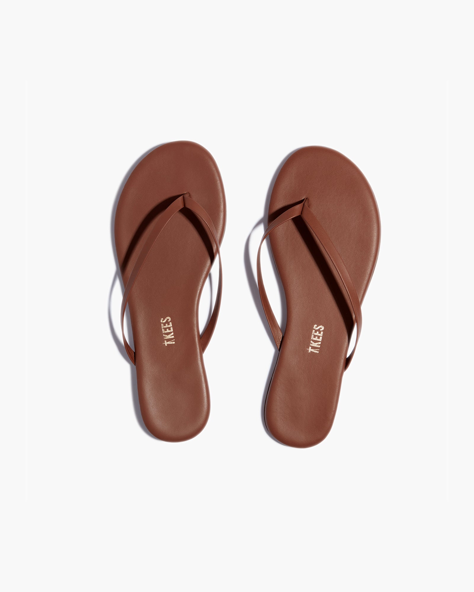 Tong TKEES Lily Nudes Marron Femme | CFD-38643809