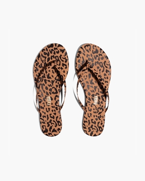 Tong TKEES Lily Animal Leopard Femme | PSI-59393454