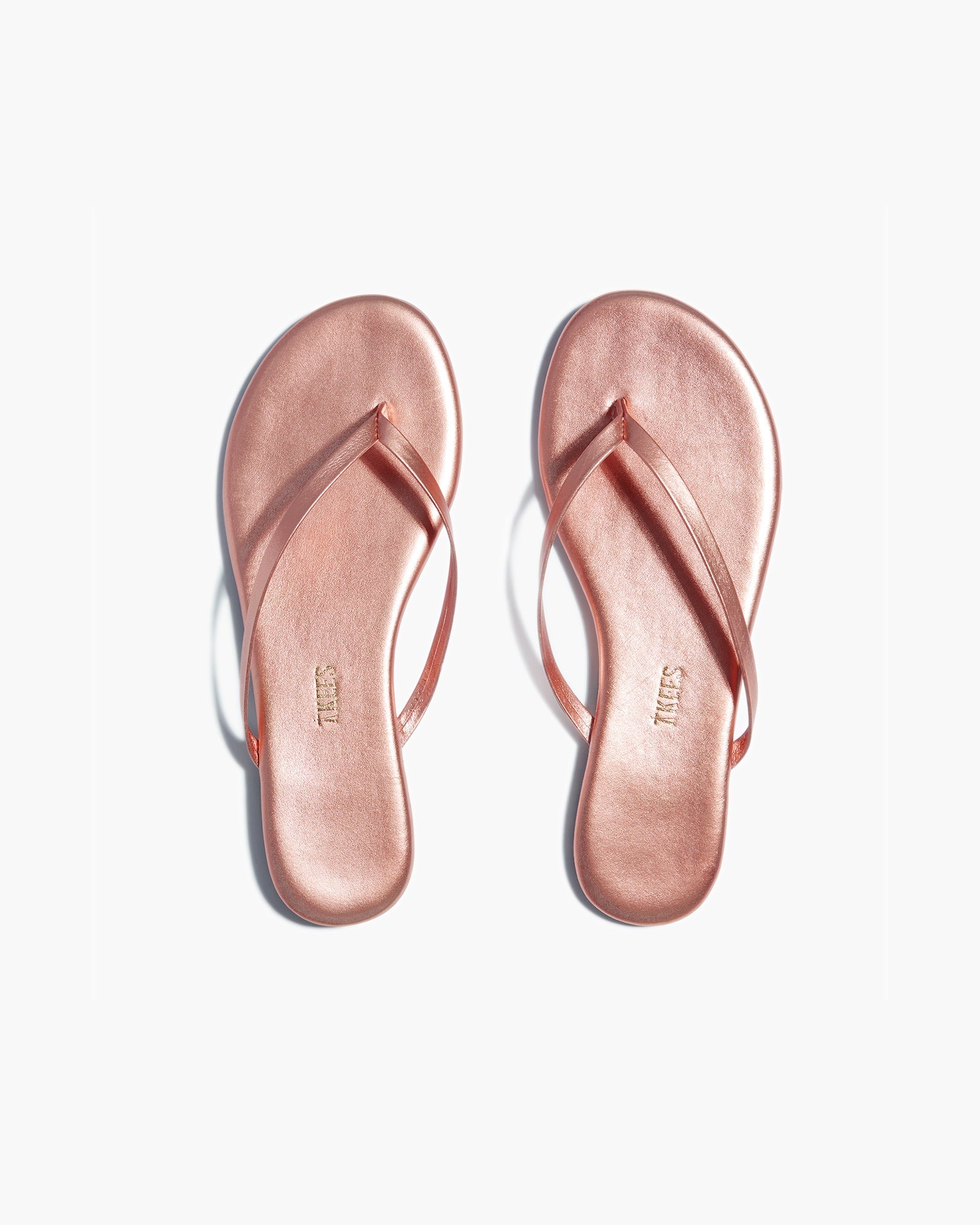 Tong TKEES Lily Metallics Rose Femme | PDY-74385617