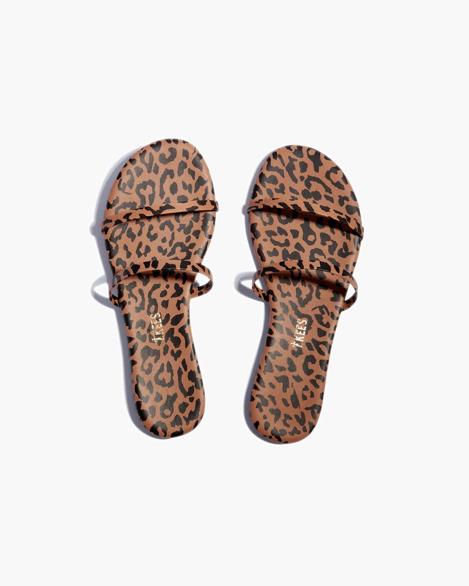 Sandales TKEES Gemma Animal Leopard Femme | DEL-55275891