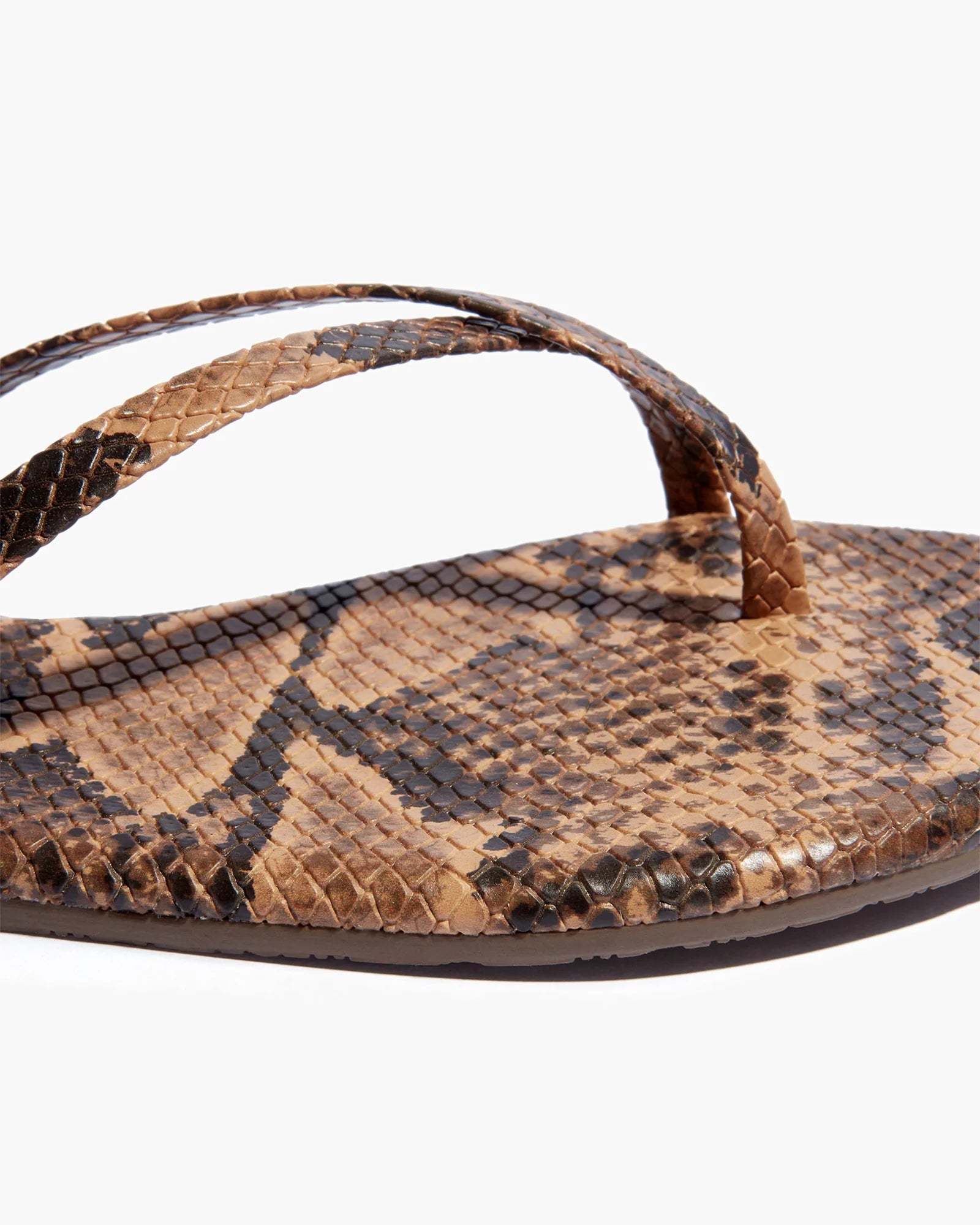 Sandales TKEES Riley Vegan Animal Serpent Femme | JPI-10595741